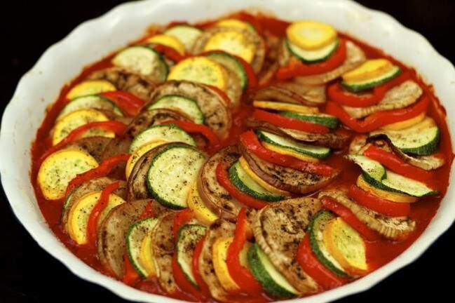 préparer la ratatouille pour le régime Dukan