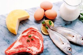 Aliments protéinés pour le régime céto.